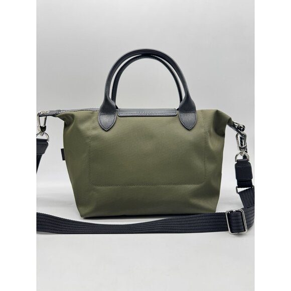 LONGCHAMP Le Pliage Energy L tote handbag crossbody - Olive green - Picture 13 of 15